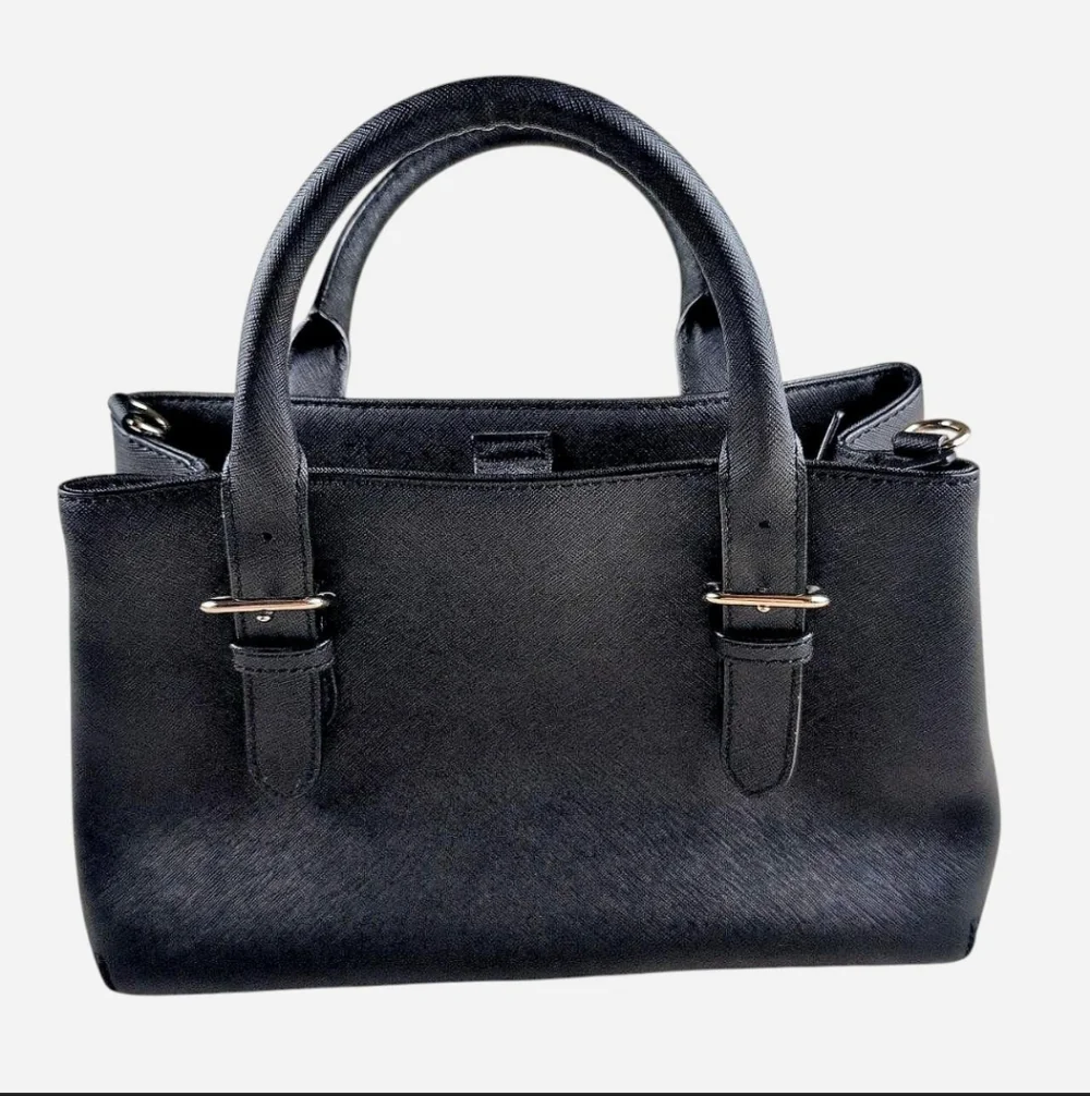 Kate‎ Spade New York Cove Street Provence black leather satchel shoulder